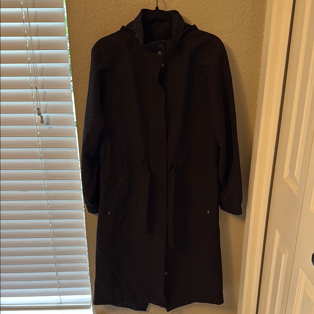 Women's Black Hooded Jacket Alala